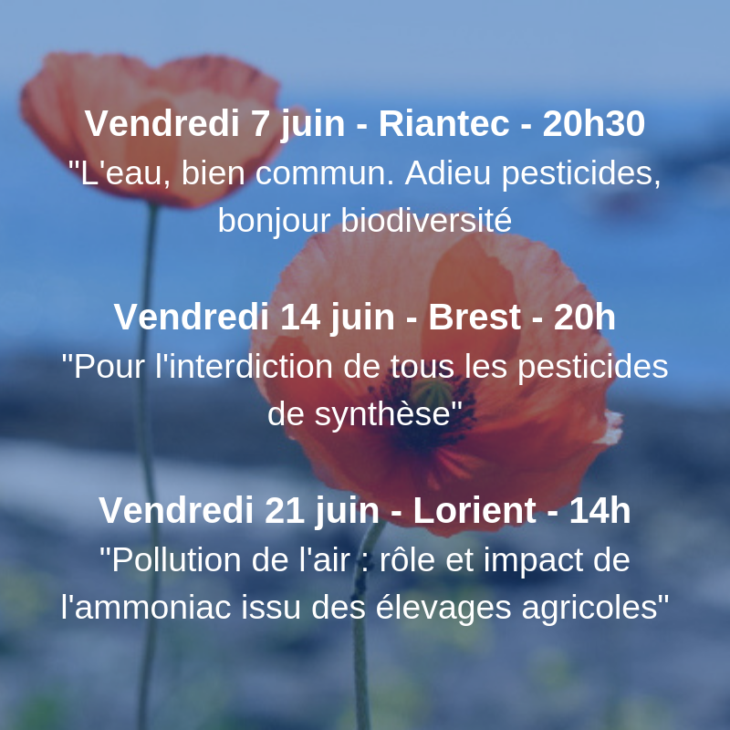 En juin, un cycle de trois conférences sur l’environnement