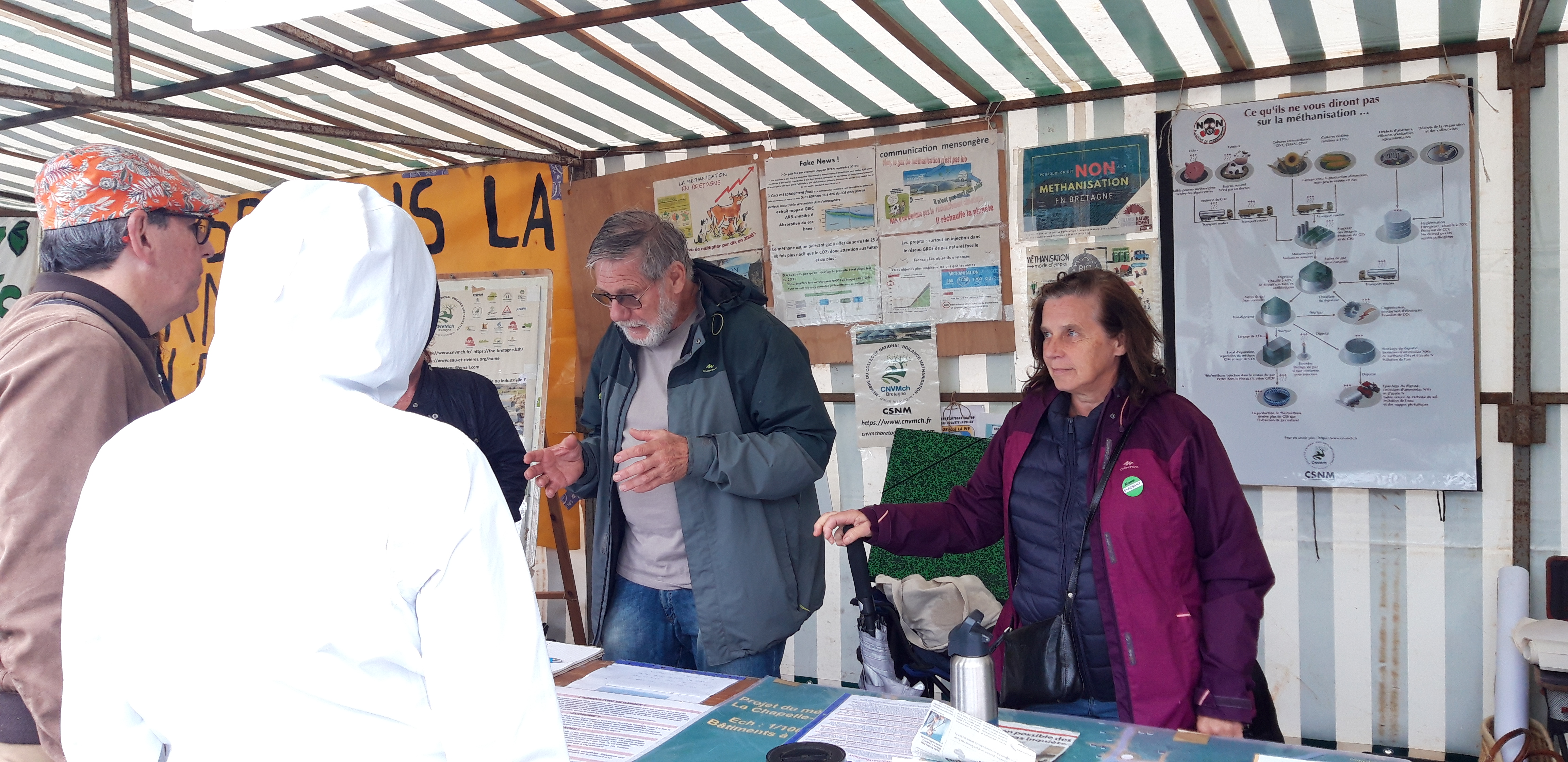 La lutte contre les méthaniseurs continue