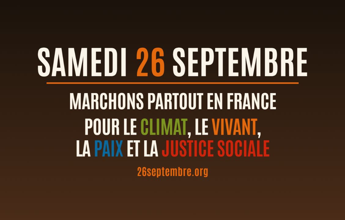 Marches pour le climat, le vivant, la paix et la justice sociale