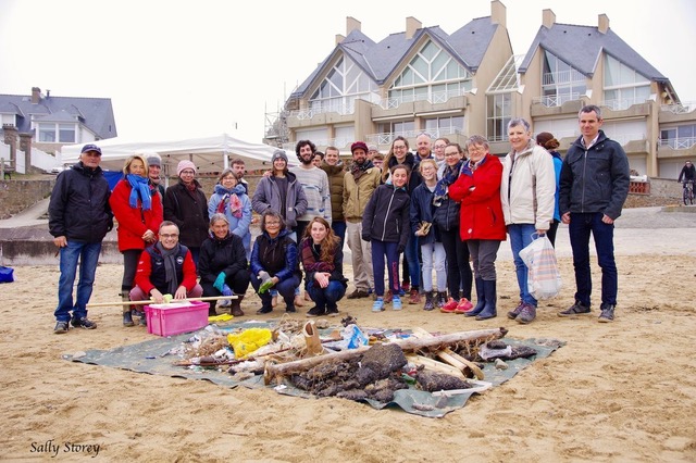 Opération nettoyage de plage et premiers secours à Saint-Malo [25/03/2018]