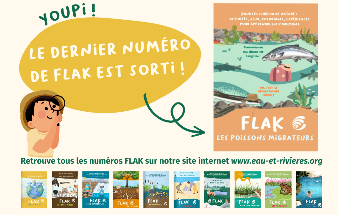 Flak | Notre cahier d'activités sur les poissons migrateurs
