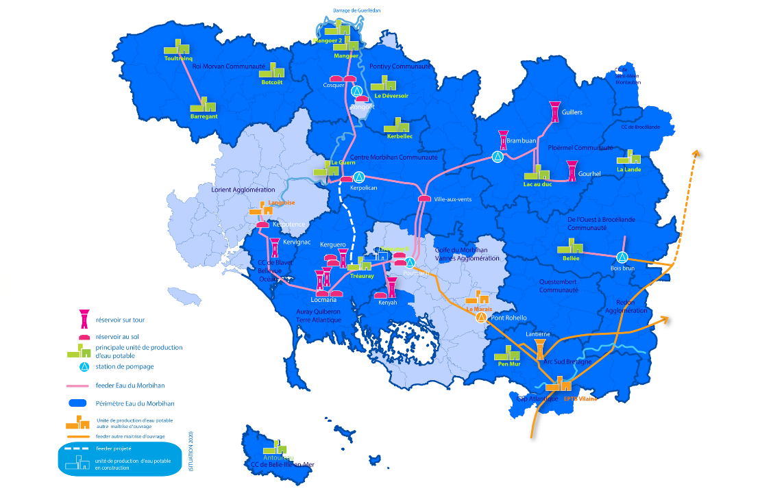 Projet d'interconnexion Blavet | L'eau potable face aux limites du territoire