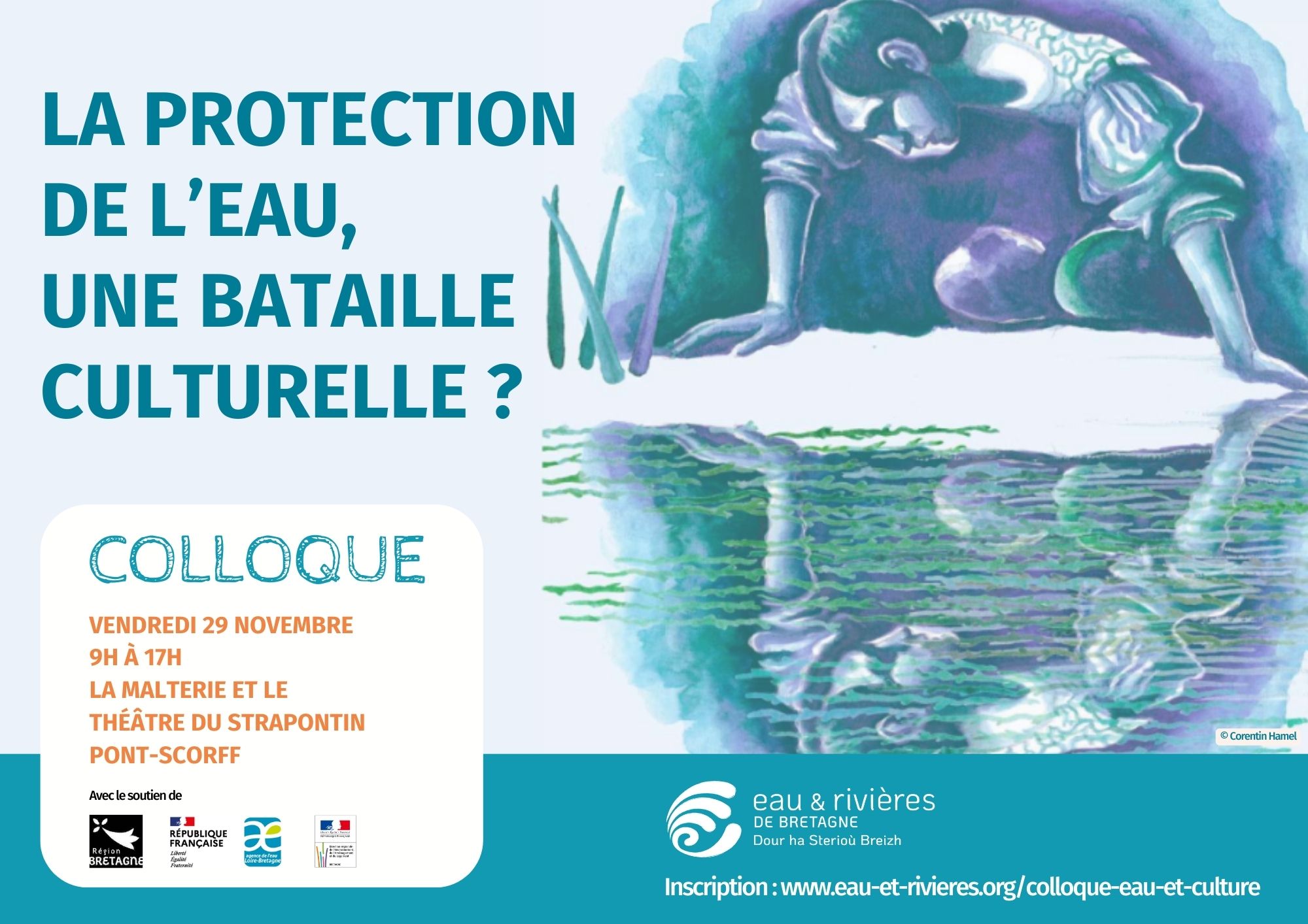 Colloque Eau et Culture : La protection de l’eau, un combat culturel ?